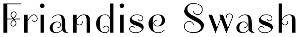Friandise Swash Font