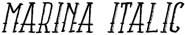 Marina Italic Font