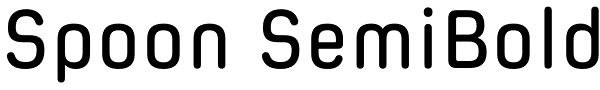 Spoon SemiBold Font