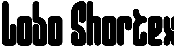 Lobo Shortex Font