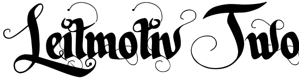 Leitmotiv Two Font