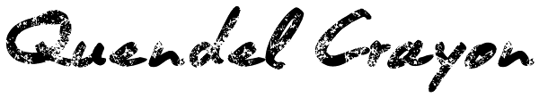 Quendel Crayon Font