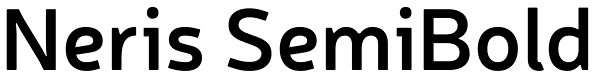 Neris SemiBold Font