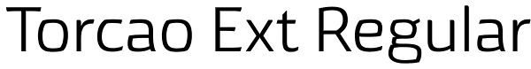 Torcao Ext Regular Font