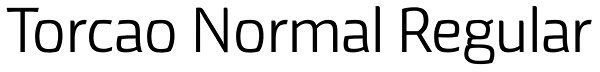 Torcao Normal Regular Font