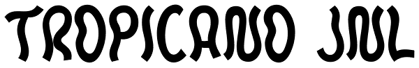 Tropicano JNL Font