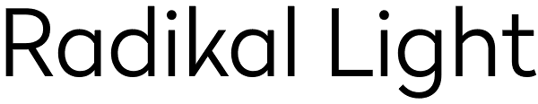 Radikal Light Font