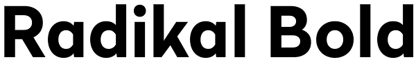 Radikal Bold Font