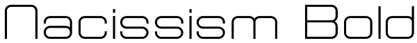 Nacissism Bold Font