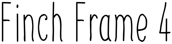 Finch Frame 4 Font