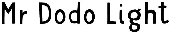 Mr Dodo Light Font