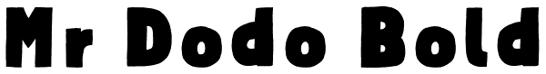 Mr Dodo Bold Font